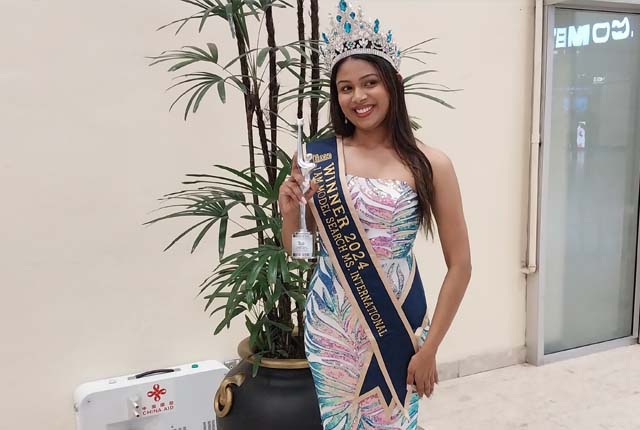 Miss International – 2024  ජයගත් තිලිණි ලංකාවට එයි.